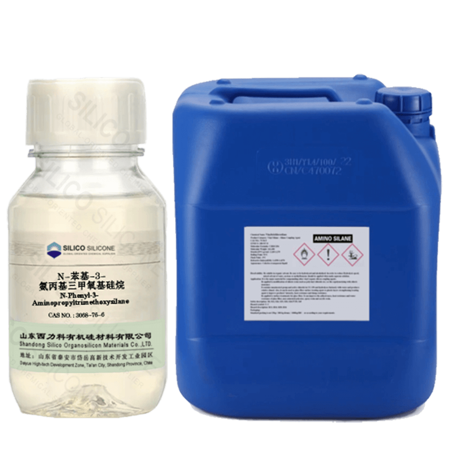 Anilinopropyl trimethoxysilane cas 3068-76-6