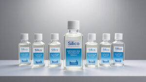 Silicone oils of different viscosities