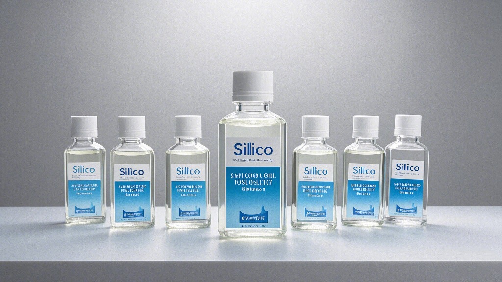 Silicone oils of different viscosities