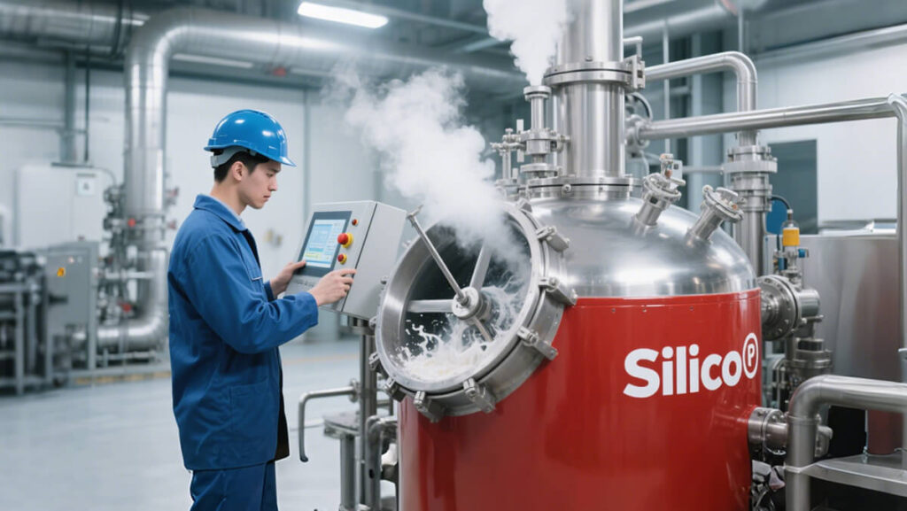 Silicone fluid manufacturing process1