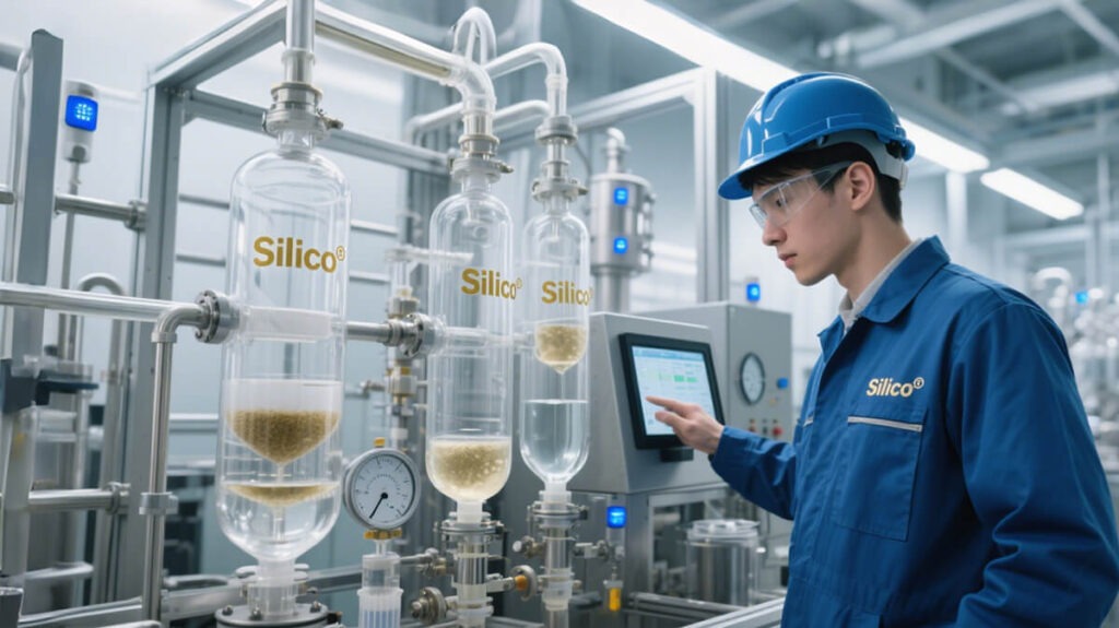 Silicone fluid manufacturing process2