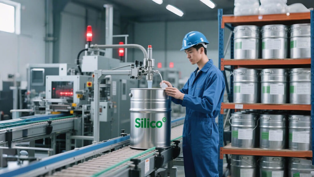 Silicone fluid manufacturing process3