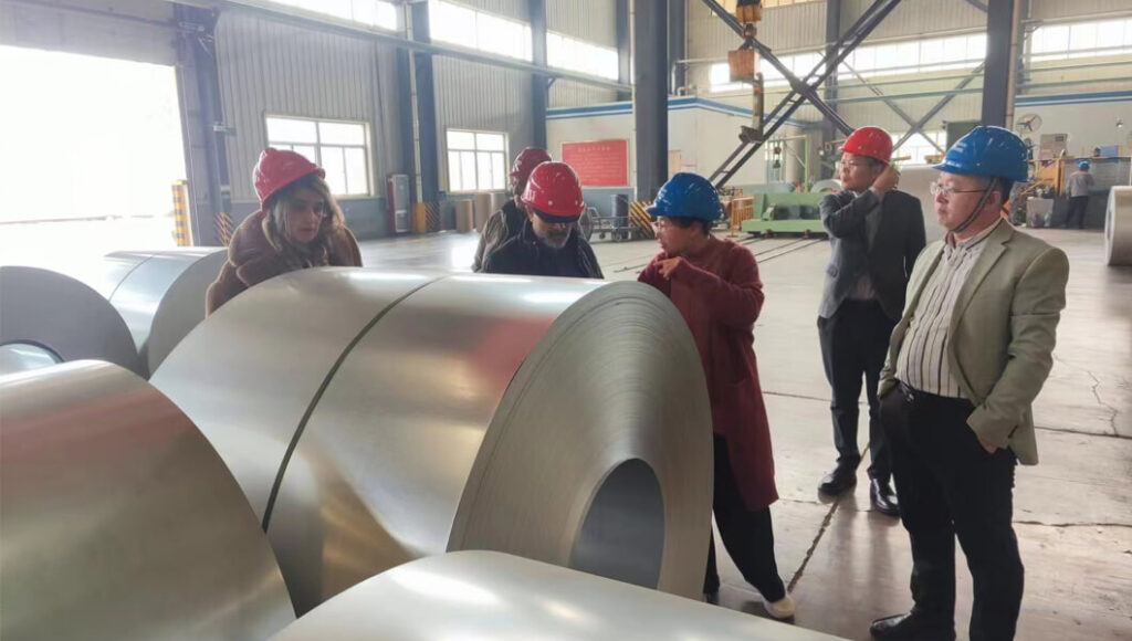 Acceptance of steel coils