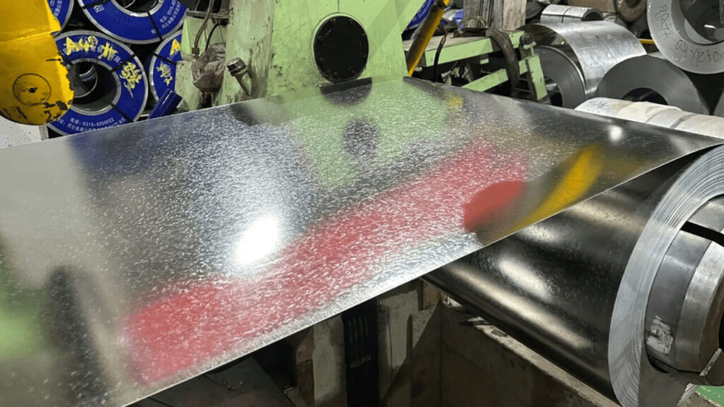 Spangle Formation Process