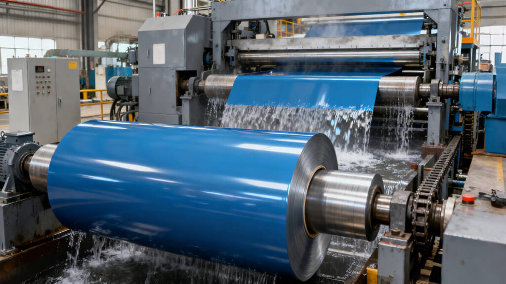 manufacturing process of prepainted aluminum coil3