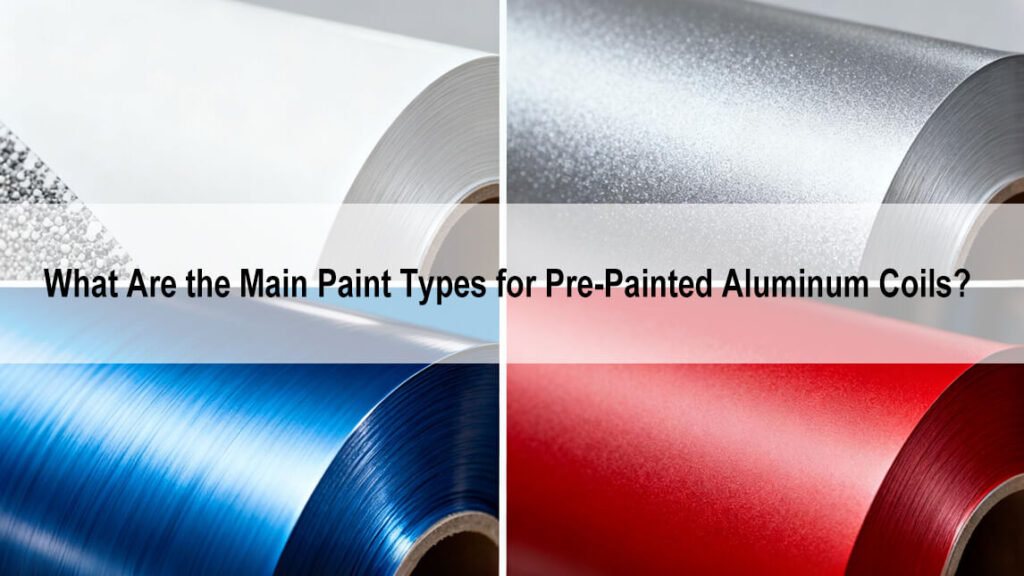 What Are the Main Paint Types for Pre-Painted Aluminum Coils