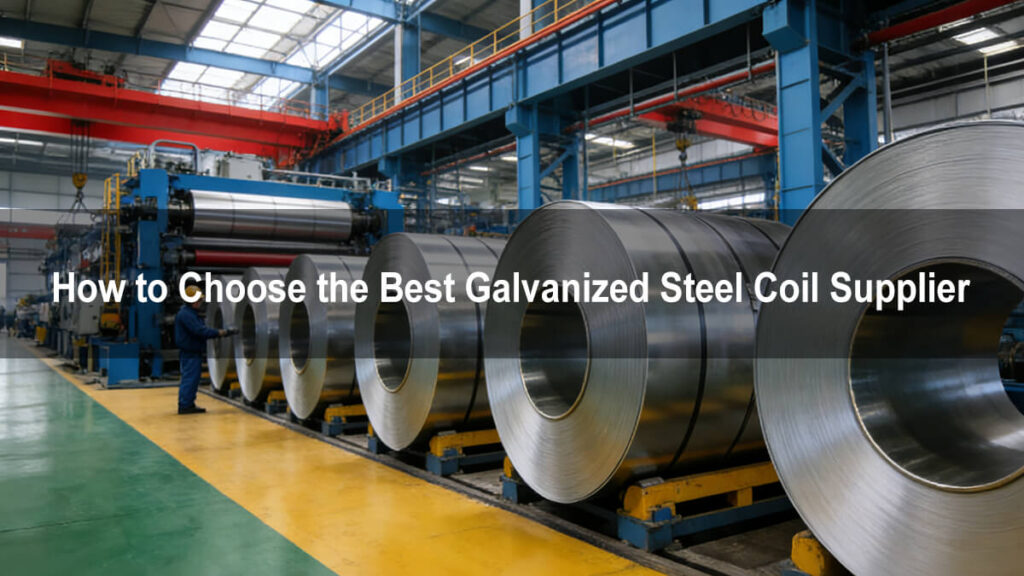 How to Choose the Best Galvanized Steel Coil Supplier in China