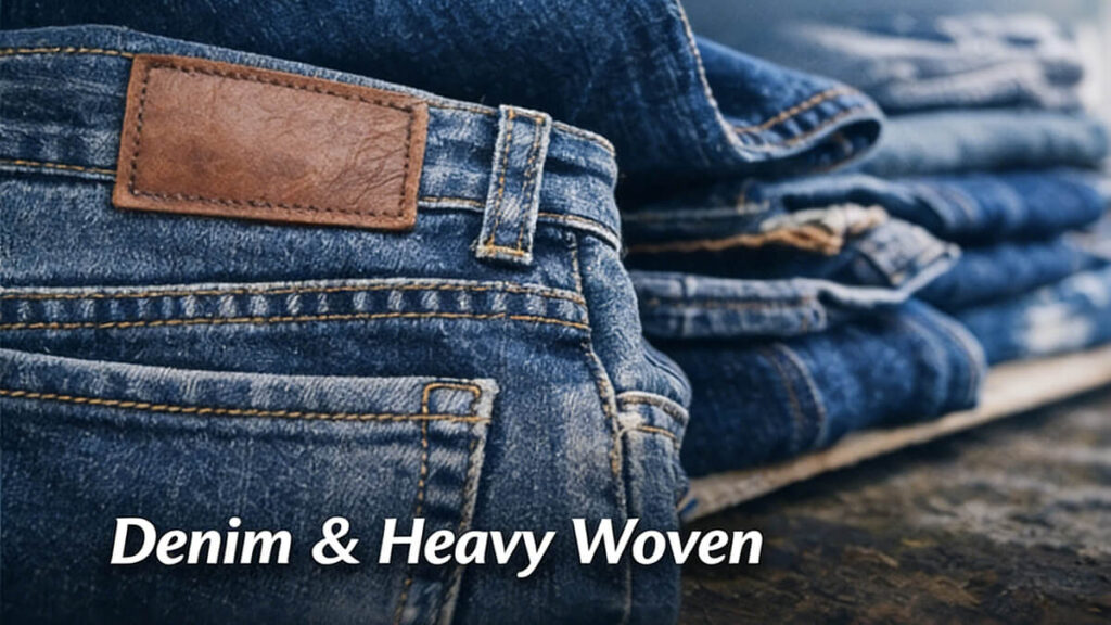 Denim & Heavy Woven