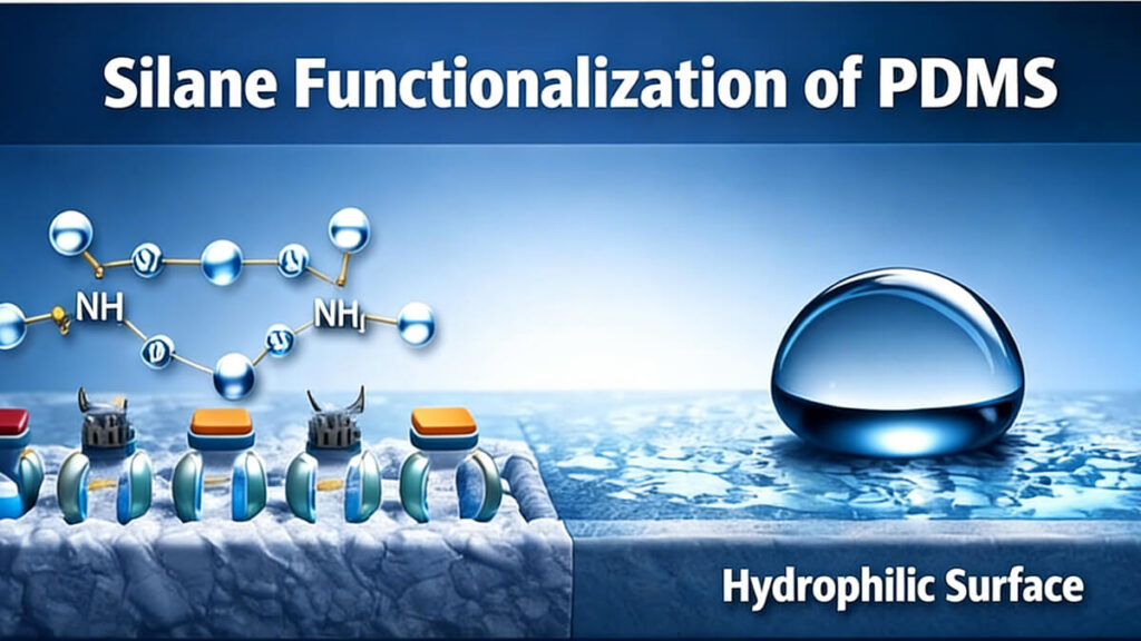 Silan Functionalization of PDMS